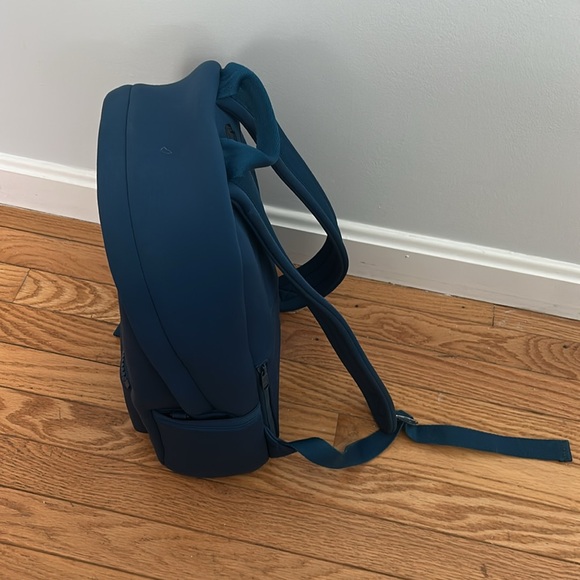 Dagne Dover Blue Backpack Minimalist Design Durable Fabric - Picture 2 of 5